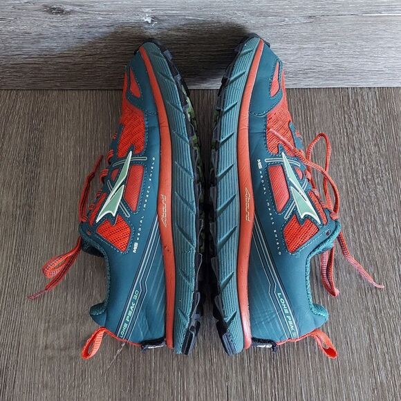 ALTRA LONE PEAK 3.0 Trail Running Walking Hike Red/Deep Sea A2653-1 Women 7.5 - Picture 7 of 10